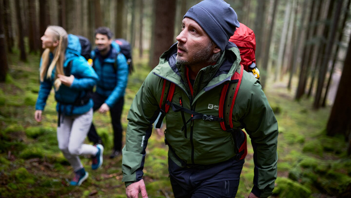 Niskie buty trekkingowe Jack Wolfskin Vojo 3 Low Texapore - męskie - kolor: black